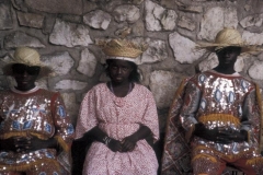 Young Rara kings and queen rest after dancing