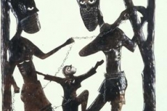 Christ as Zonbi Metalwork Sculpture