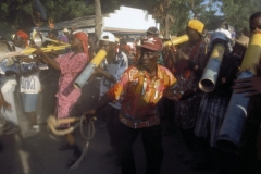 Rara Colonel holds his whip